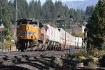 Westbound at West Truckee crossover
